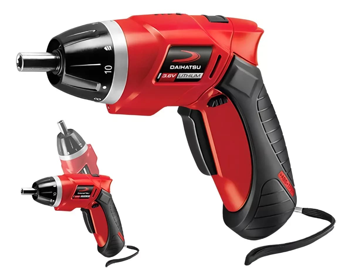 ATORNILLADOR INALAMBRICO DAIHATSU 3,6 V-CON MECHAS HI-A36M